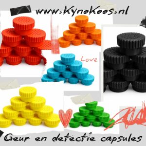 Geur en detectie capsules - per 5